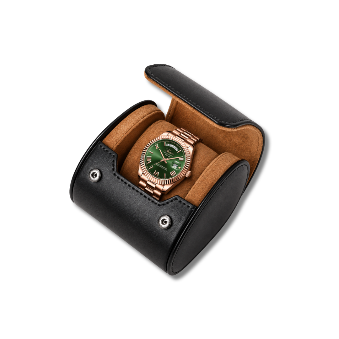 Leather Watch Roll