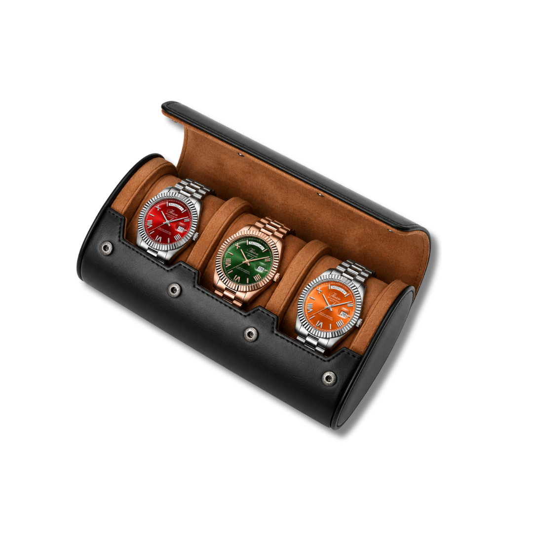 Leather Watch Roll