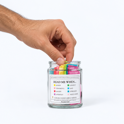 Daily Grace Jar™ - 90 Day Bible Verses Jar