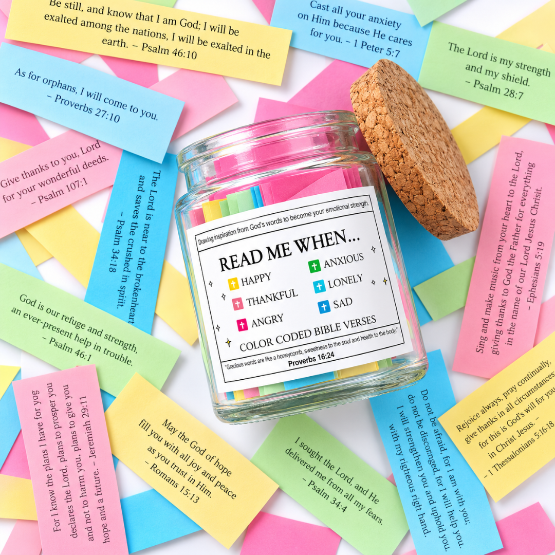 Daily Grace Jar™ - 90 Day Bible Verses Jar