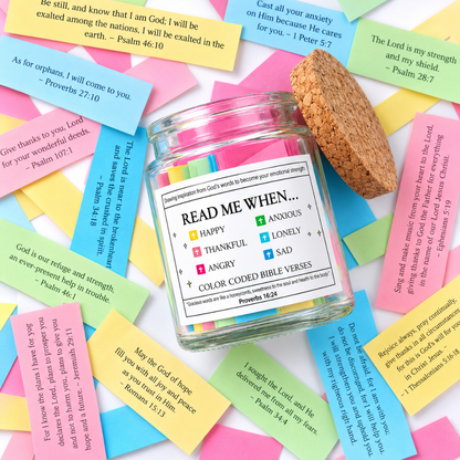 Daily Grace Jar™ - 90 Day Bible Verses Jar