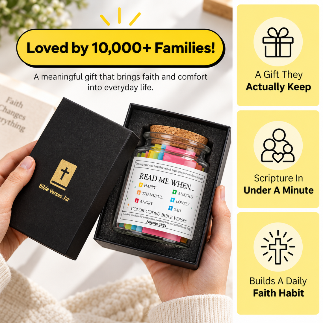 Daily Grace Jar™ - 90 Day Bible Verses Jar