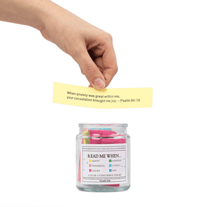 Daily Grace Jar™ - 90 Day Bible Verses Jar